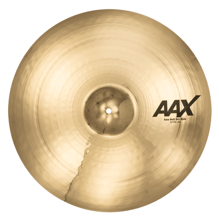 Sabian 21 Inch AAX Raw Bell Dry Ride Cymbal Brilliant Finish