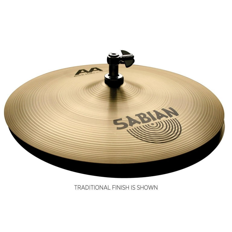 Sabian AA Rock Hats - Brilliant - 14