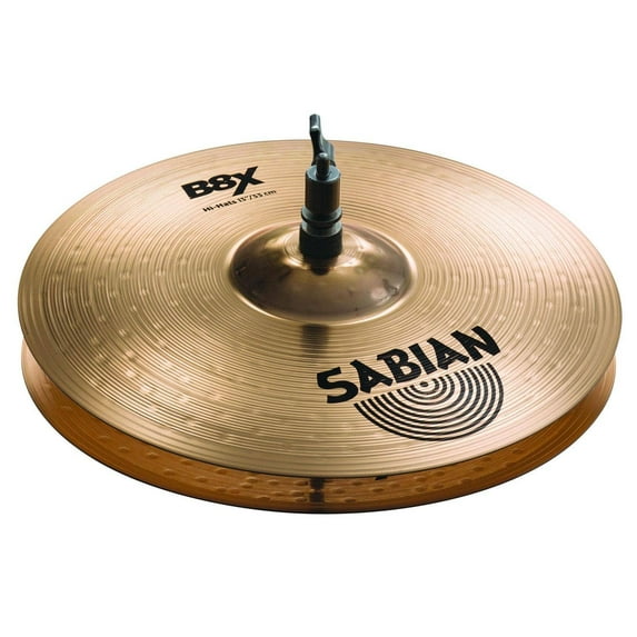 Sabian B8X Hi Hat Cymbals 13 inch
