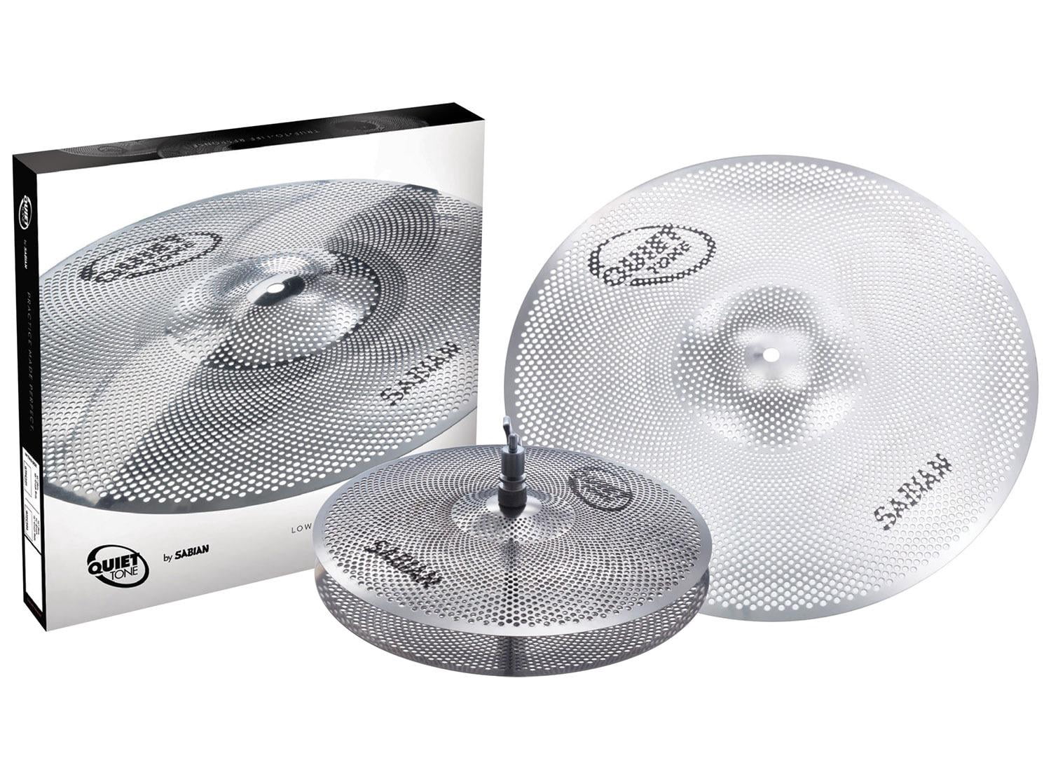 Sabian Quiet Tone Practice Cymbal Set - 13"/18"