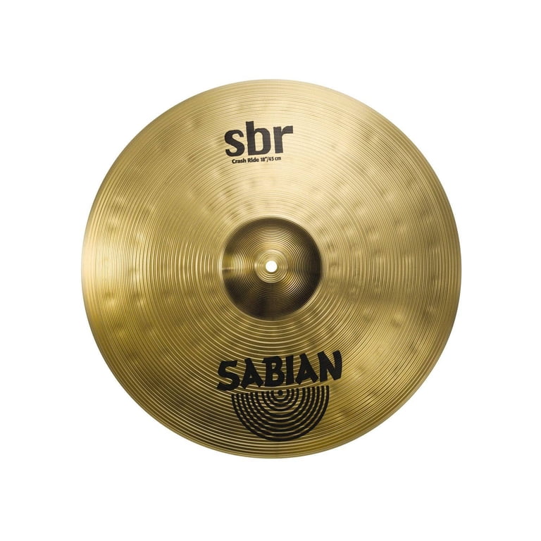 Sabian SBR 18 Inch Crash Ride Cymbal - Walmart.com