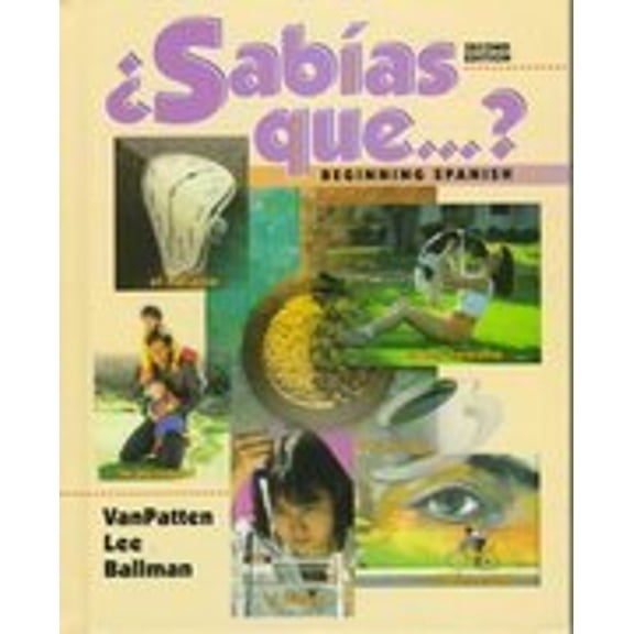 Pre-Owned Sabi“as que-- ?: Beginning Spanish (Spanish Edition) (Loose Leaf) 0070672326 9780070672321