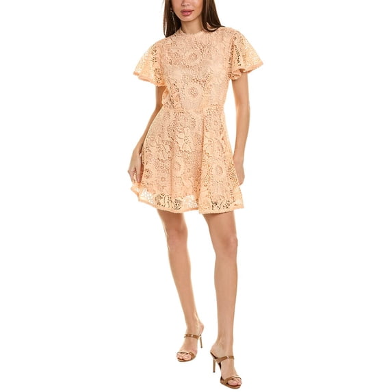 Sabina Musayev womens Sue Mini Dress, s, Orange