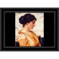 thumbnail image 1 of Sabinella 20x24 Black Ornate Wood Framed Canvas Art by Godward, John William, 1 of 2