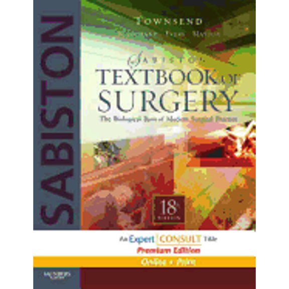 Pre-Owned Sabiston Textbook of Surgery: The Biological Basis Modern Surgical Practice, 18th Edition Hardcover Courtney M. Townsend Jr., R. Daniel Beauchamp, B. Mark Evers, Kenneth L. Mattox