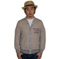 thumbnail image 1 of Sabit Nyc Cardigan Grayand Cream, 1 of 1