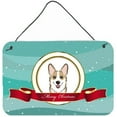 thumbnail image 1 of Sable Corgi Merry Christmas Wall and Door Hanging Prints, 1 of 1
