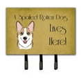 thumbnail image 1 of Sable Corgi Spoiled Dog Lives Here Leash & Key Holder, 1 of 1
