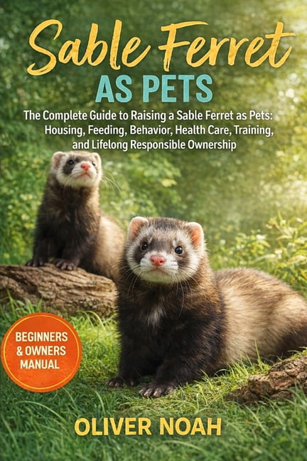 Sable Behavior Sable Ferret as Pets: The Complete Guide to Raising a Sable Ferret as ...