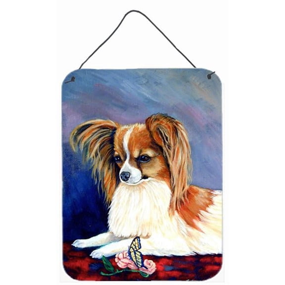 Sable Papillon with a Butterfly and rose Aluminium Metal Wall Or Door Hanging Prints