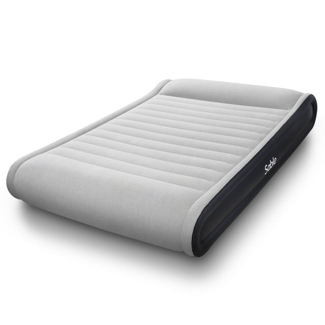 Sable Queen Size Air Bed, Upgraded Raised Inflatable Mattress with