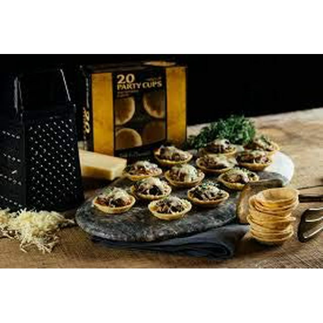 Sable & Rosenfeld Party Cups 20 Mini Tart Shells for Filling with