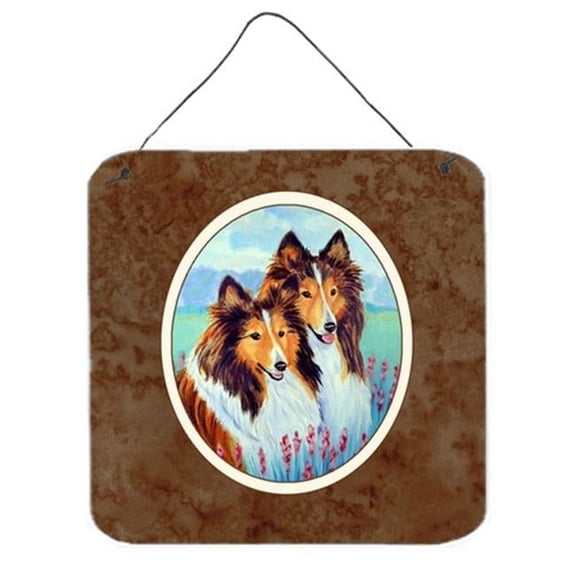 Sable Shelties Double Trouble Wall or Door Hanging Prints