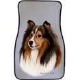 thumbnail image 1 of Sable Shetland Sheepdog Car Floor Mats - Carepeted All Weather Universal Fit for Cars & Trucks, 1 of 1