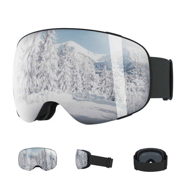 Sable Ski Goggles Men Women, Professional Goggles, AntiFog Scratch Ski