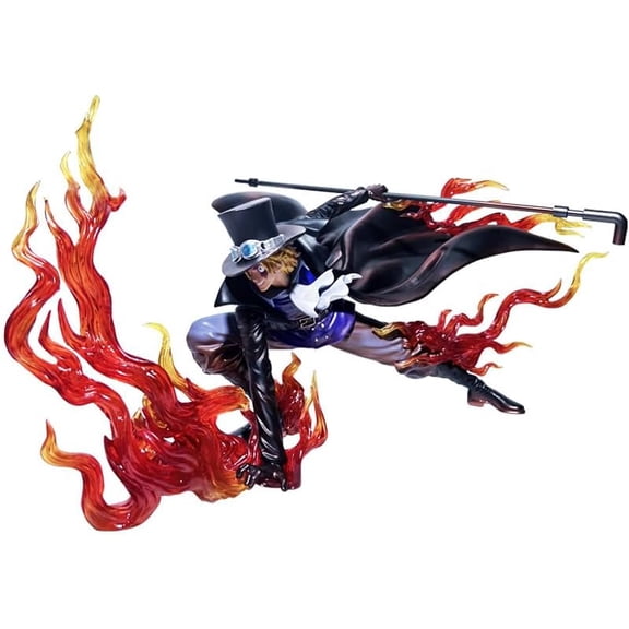 Sabo Figure Fighting Sabo Figures 22cm/8.7inch Anime Characters Figure Decor Action Figure PVC Action Characters Statue Ornament
