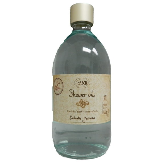 Sabon Shower Oil, Delicate Jasmine, 17.59 Oz