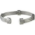 thumbnail image 1 of Sabona 36675 Trio Cable Stainless Magnetic Wristband - Extra Large, 1 of 2