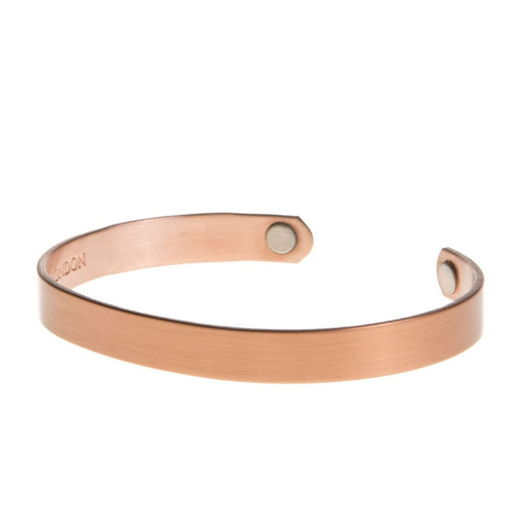 Copper Chain Brushed Magnetic Bracelet - X-Large Copper Chain Brushed Magnetic Bracelet - X-Large