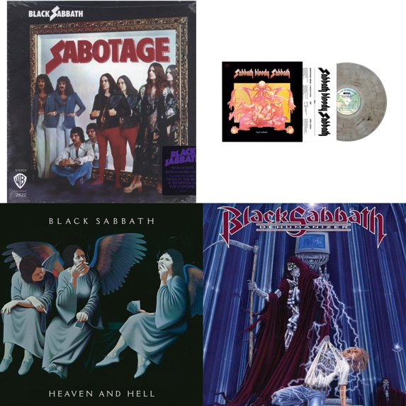 Sabotage (180G) & Sabbath Bloody Sabbath (Smoky LP Vinyl) (Syeor) & Heaven & Hell (Deluxe/2LP) & Dehumanizer (Deluxe Edition/2LP) (Rocktober)