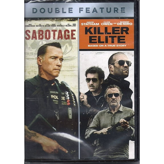 Sabotage / Killer Elite (Double Feature) (DVD), Thriller, Open Road Films