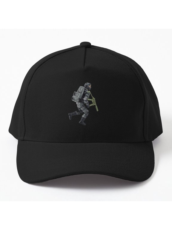 Saboteur Baseball Hat, Covert Agent Character Graphic Design, Classic Everyday Cap