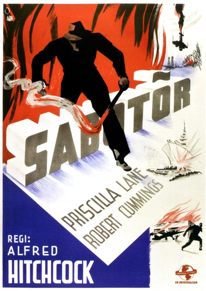 Saboteur Canvas Art - (24 x 36)