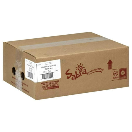 Sabra Classic Grab and Go Hummus, 2 Ounce - 48 per case.
