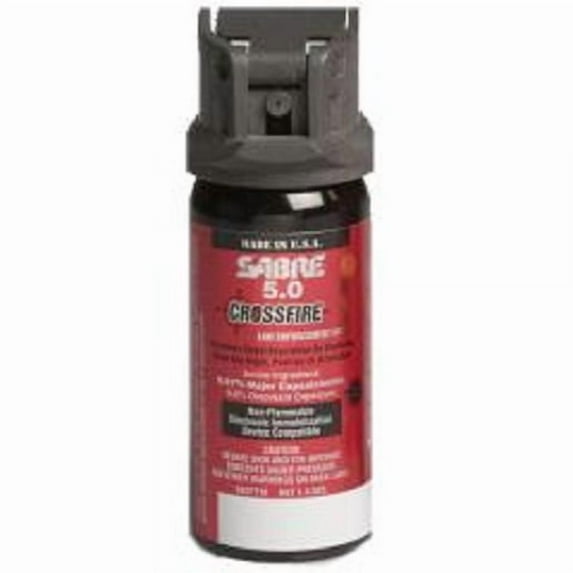 Sabre 56CFT10 5.0 H2O Crossfire MK-3 Stream Spray 1.8 oz Irritant Projector
