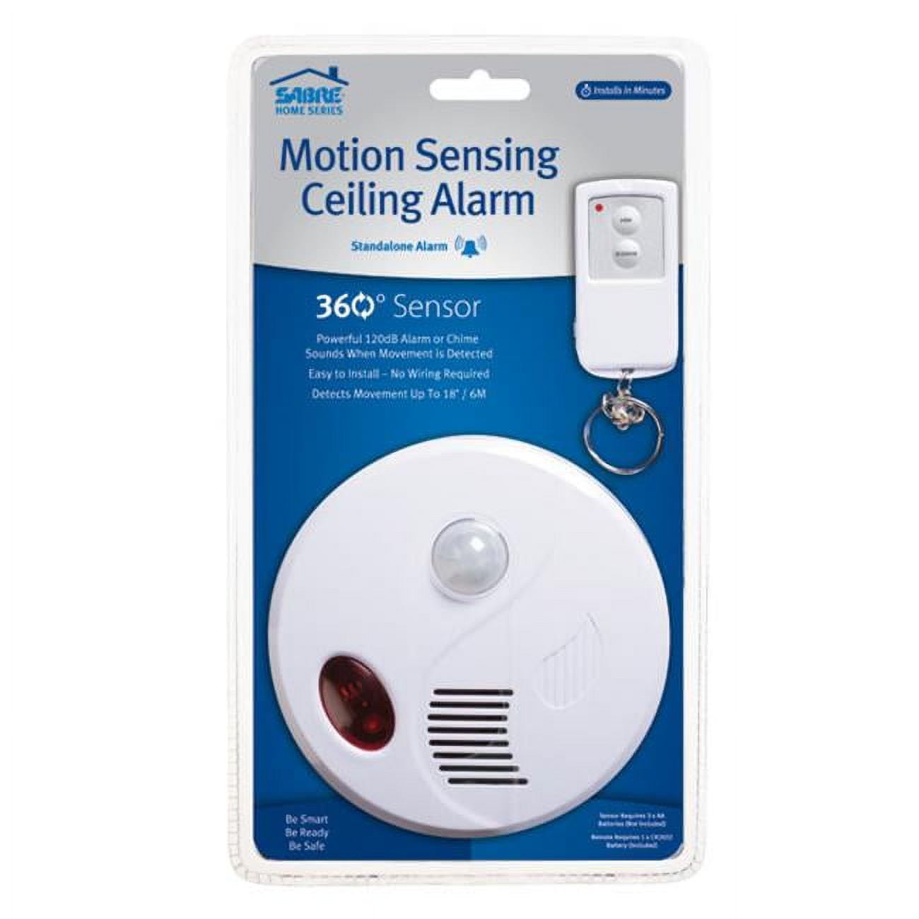 Sabre HSMSCA 120 dB Motion Sensor Ceiling Alarm