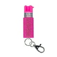 thumbnail image 1 of SABRE Pepper Spray with Snap Clip, Jeweled Monochromatic Design, Pink, 1 of 9