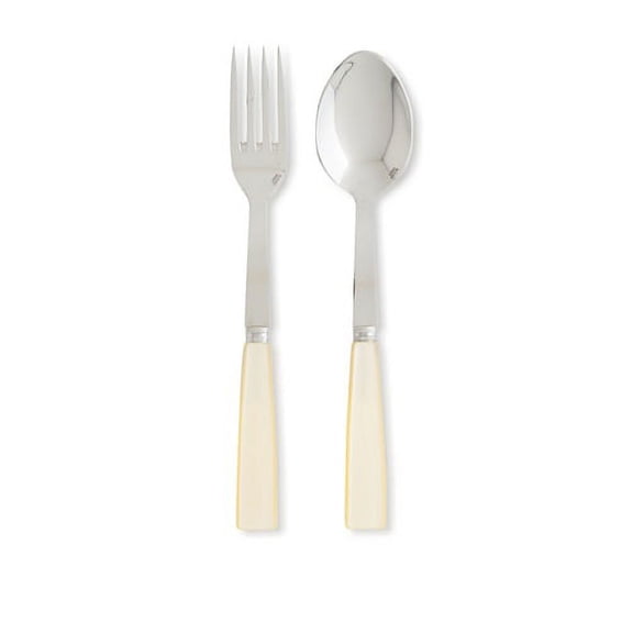 Sabre Natura 2-Piece Serving Set, Pearl