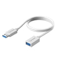 thumbnail image 1 of Sabrent 22AWG USB 3.0 Extension Cable - A-Male to A-Female [White] 3 Feet (CB-303W), 1 of 6
