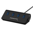 thumbnail image 1 of Sabrent 4 Port Aluminum Usb 3.0 Hub - Usb - External - 4 Usb Port[s] - 4 Usb 3.0 Port[s] - Pc, Mac, Linux (hb-mc3b), 1 of 4