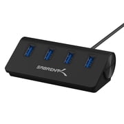 Sabrent 4 Port Aluminum Usb 3.0 Hub - Usb - External - 4 Usb Port[s] - 4 Usb 3.0 Port[s] - Pc, Mac, Linux hb-mc3b
