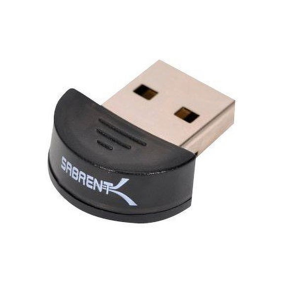 Sabrent BT-USBT - Network adapter - USB 2.0 - Bluetooth, Bluetooth 2.0 EDR, Bluetooth 1.2
