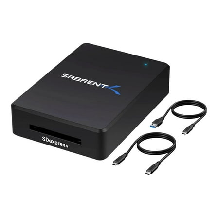 Sabrent USB 3.2 Type-C and Type-A to SD Express 7.1 Card Reader