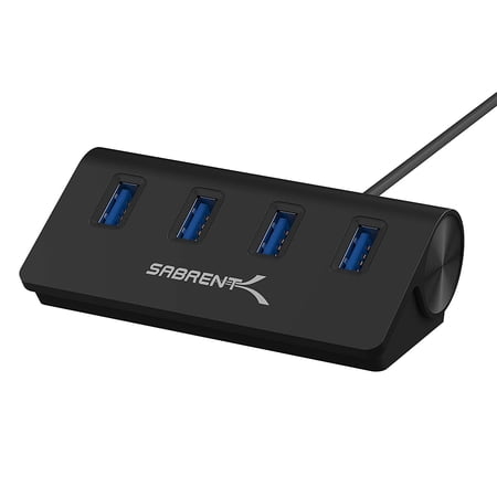 Sabrent HB-MC3B - Hub - 4 x SuperSpeed USB 3.0 - desktop