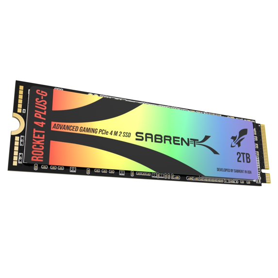 Sabrent Rocket 4 Plus G - SSD - 2 TB - internal - PCIe (NVMe) - integrated heatsink
