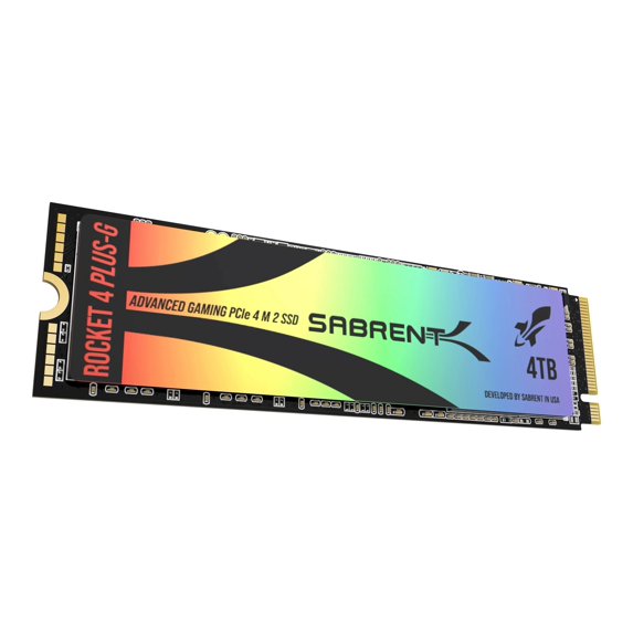 Sabrent Rocket 4 Plus G - SSD - 4 TB - internal - PCIe (NVMe) - integrated heatsink