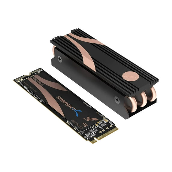 Sabrent Rocket SB-ROCKET-NVMe4-HTSK-1TB 1 TB Solid State Drive, M.2 2280 Internal, PCI Express NVMe (PCI Express NVMe 4.0 x4)