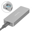 thumbnail image 1 of Sabrent USB 3.2 Tool-Free Enclosure for NVMe PCIe M Key M.2 SSD [SILVER] (EC-TFNE), 1 of 9