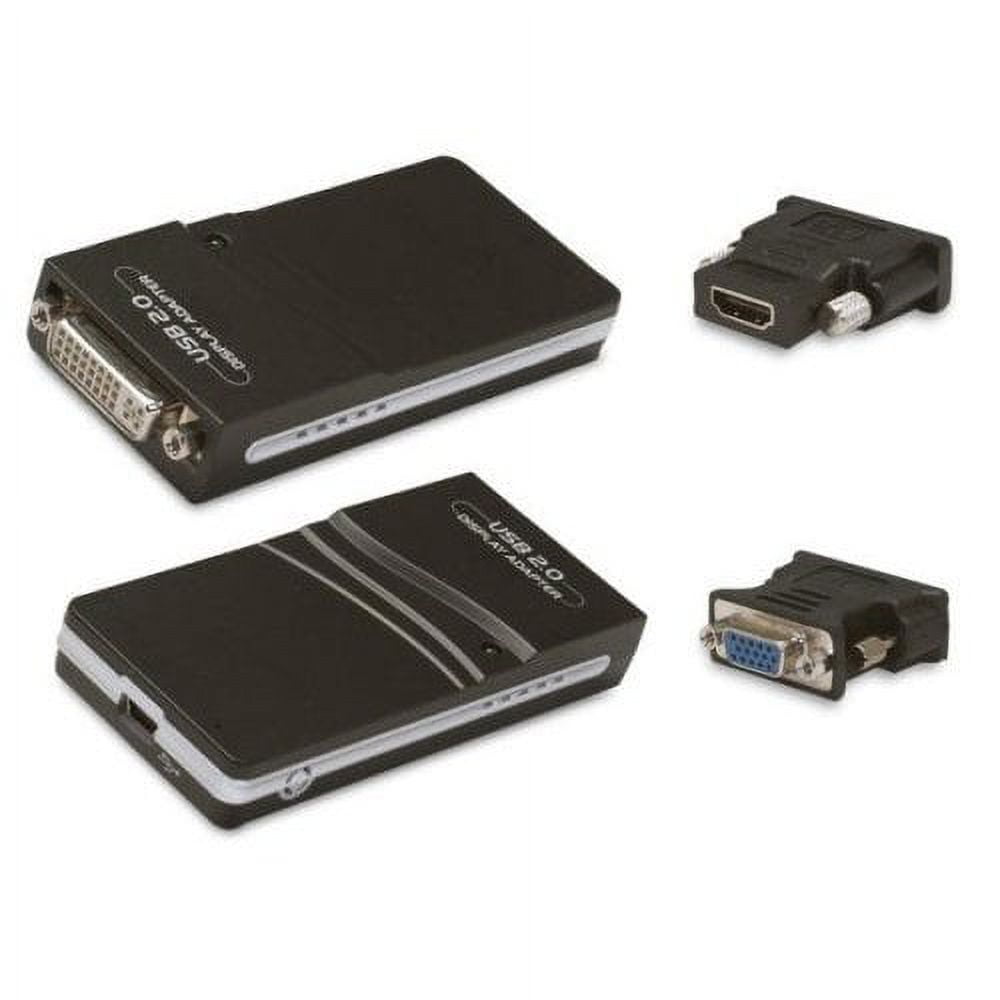 Sabrent USB-DH88 Premium Multi-Display USB 2.0 to DVI/VGA/HDMI Adapter