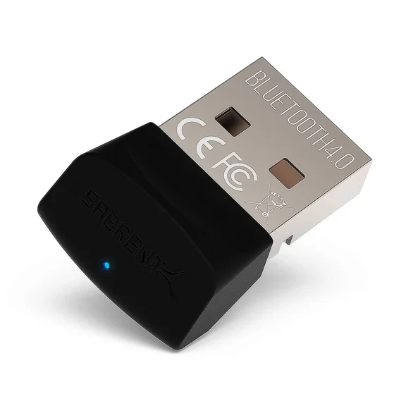 Sabrent Usb Bluetooth 4.0 Micro Adapter For Pc [V4.0 Class 2] (Bt-Ub40)