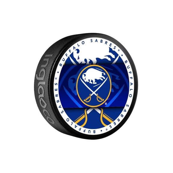 Sabres Officially Licensed Medallion Design Hockey Puck