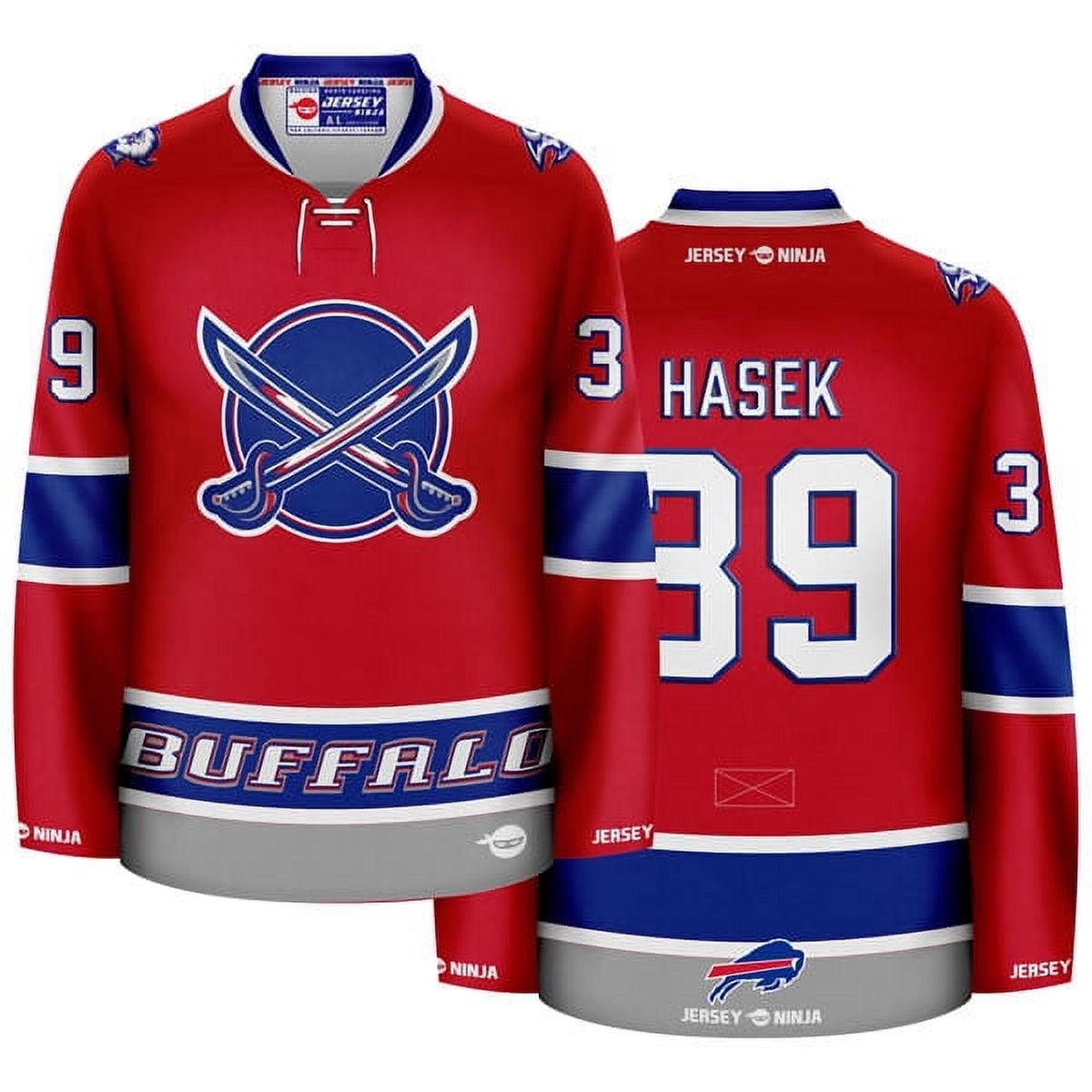 Sabres x Bills 2000 Throwback Mashup Hockey Jersey - Walmart.com