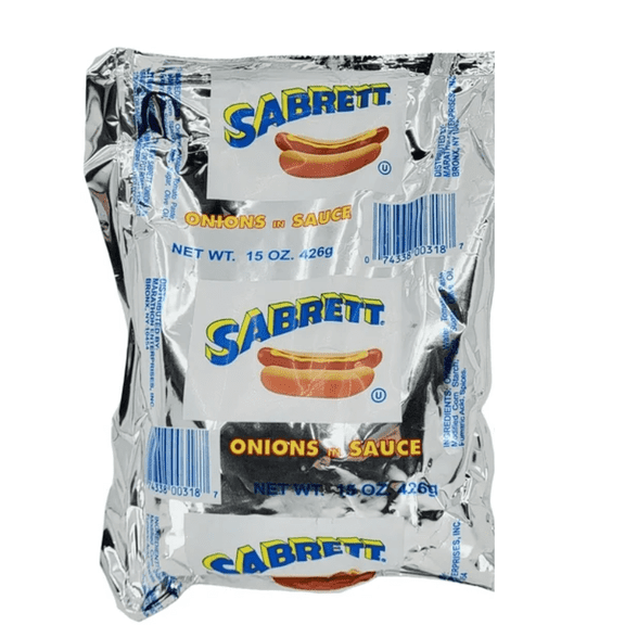 Sabrett Onions In Sauce, 15.0 OZ