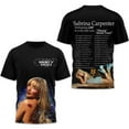 Sabrina Carpenter Shirt Short N Sweet Tour 3D TShirt, Sabrina New Album