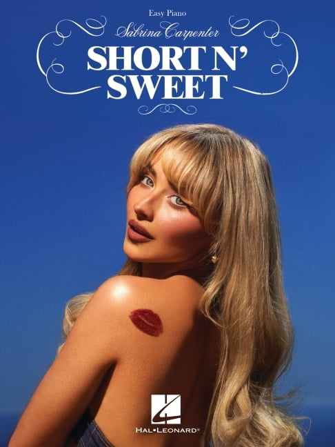 Sabrina Carpenter: Short N' Sweet Easy Piano Sheet Music Songbook with ...