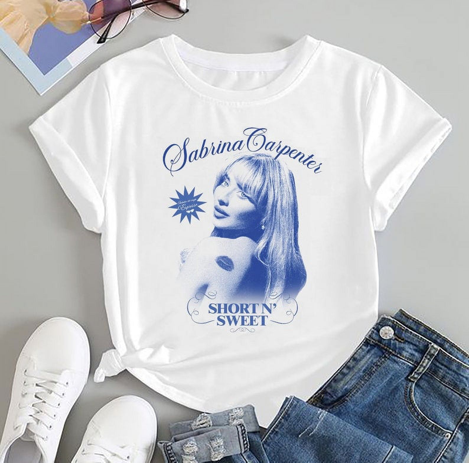 Sabrina Carpenter Short N Sweet Shirt, Sabrina Carpenter 90s Vintage